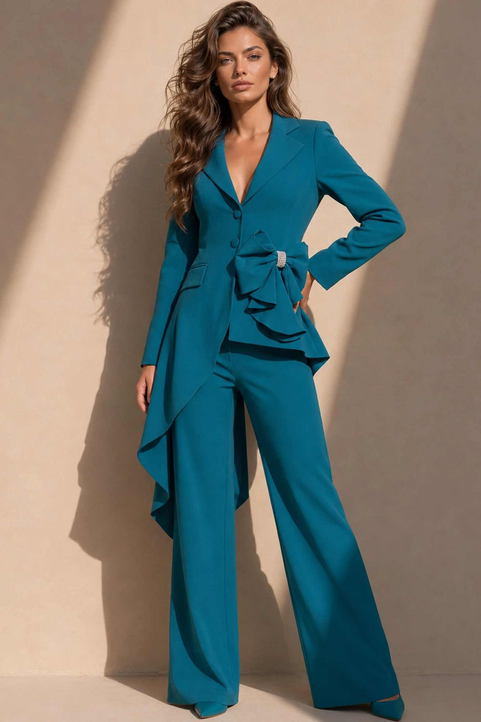 ユニークなデザインのレディーススーツ 2ピース ジャケット  - Unique Women'S Formal Wear のレビューと価格