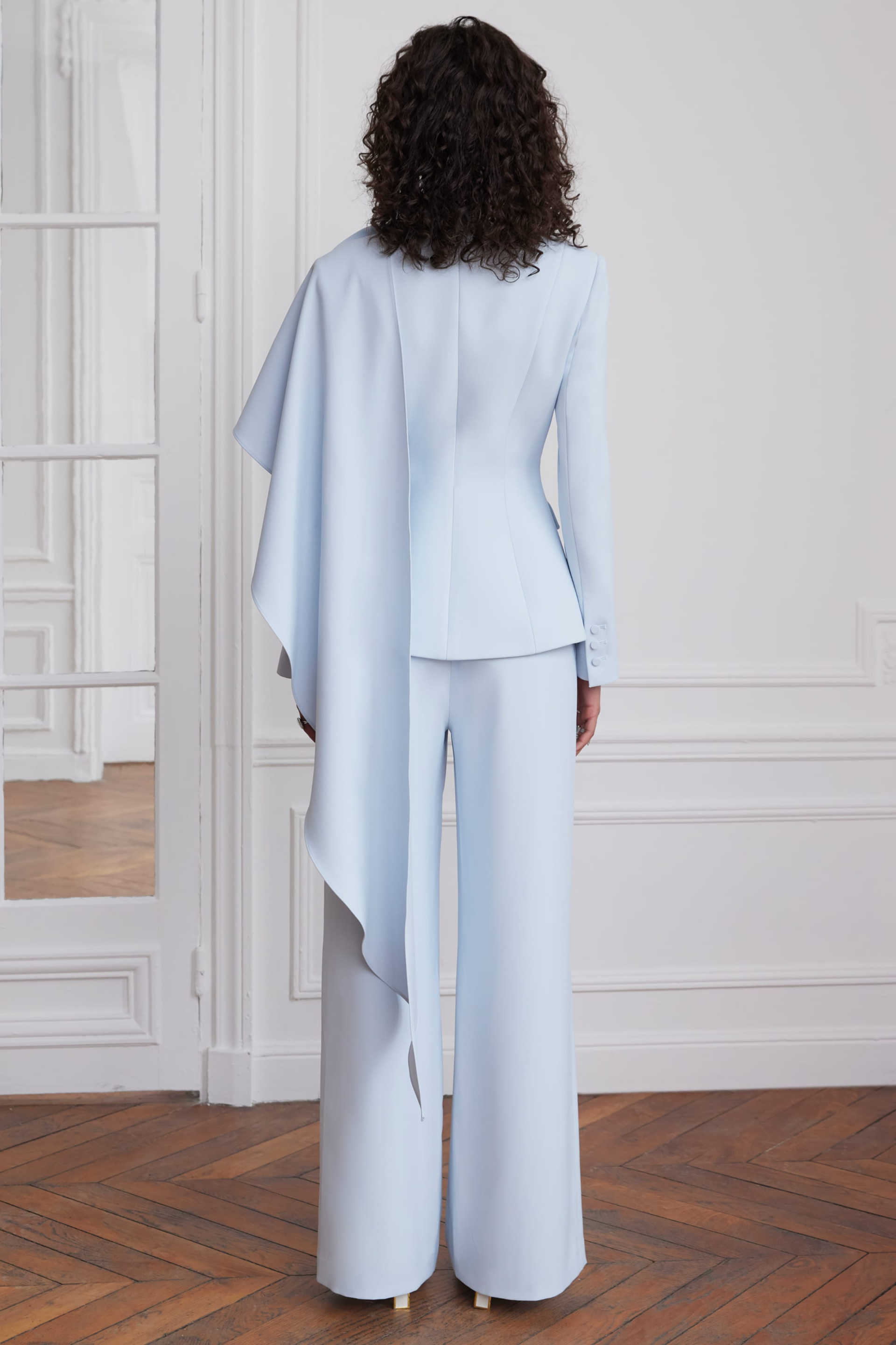 ユニークなデザインのレディースパンツスーツ 2ピースセット  - Unique Women'S Formal Wear のレビューと価格
