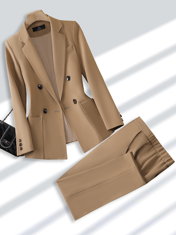 女性のためのブレザーとズボンのスーツ、オフィス、ビジネス、仕 - Women'S Office Formal Wear For Ladies のレビューと価格