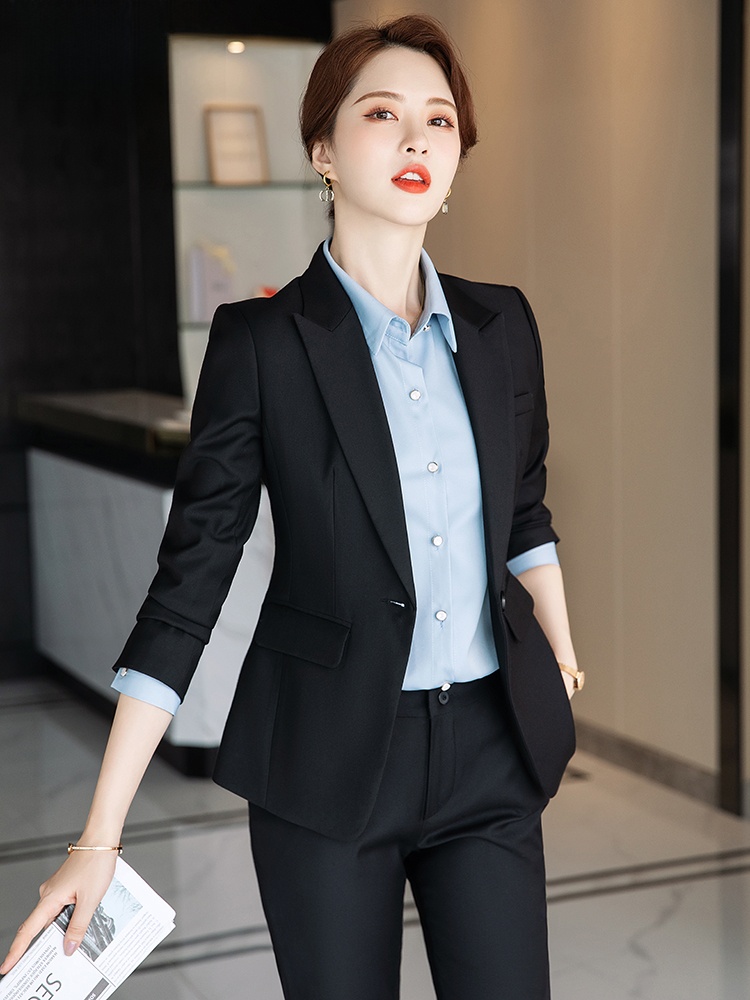 グレースーツセット 女性用 春秋 ハイエンド ホテルマネージ - Women Formal Wear For Interview のレビューと価格