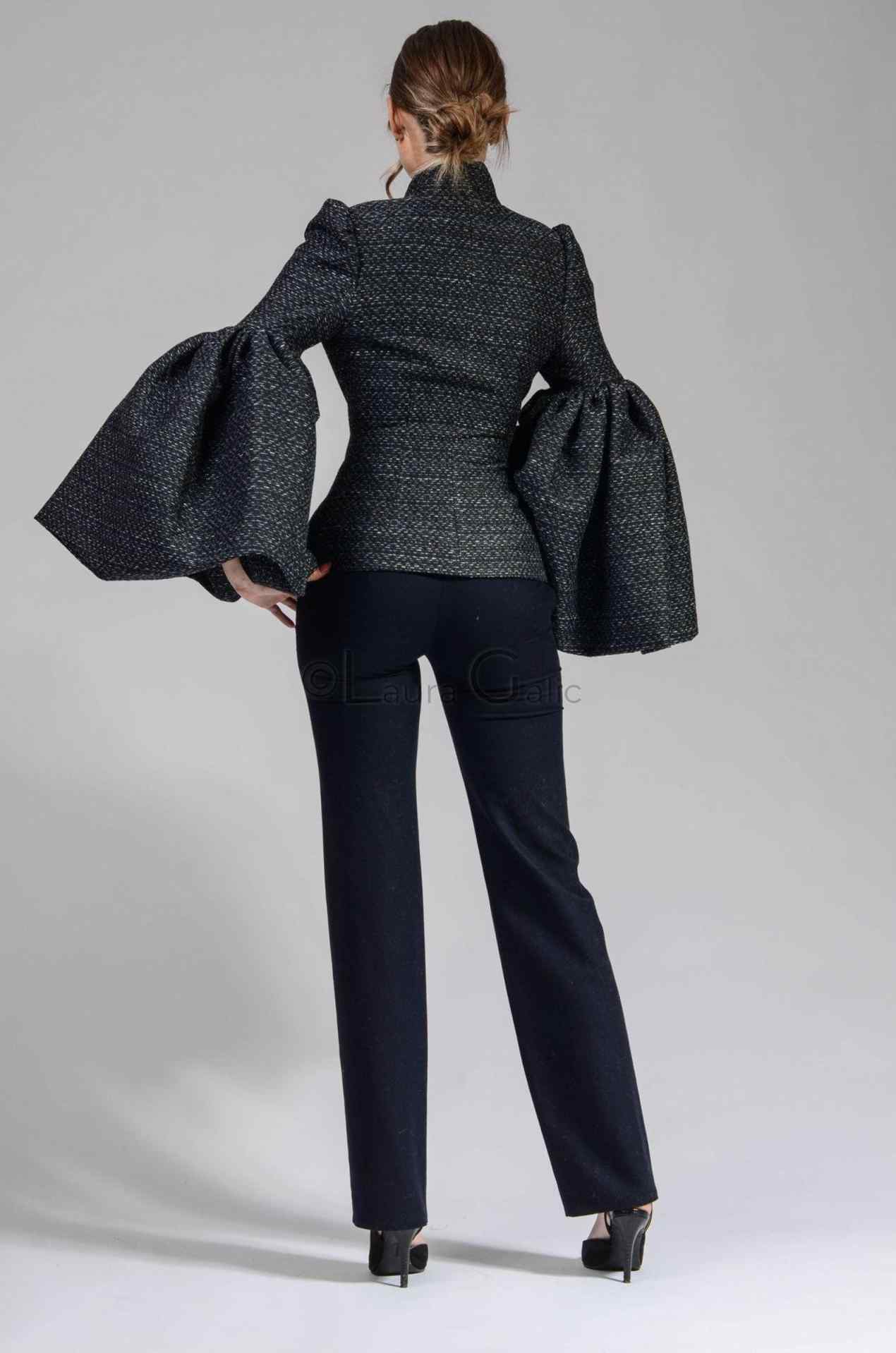 女性用の大きなパフスリーブのブレザードレス,イブニングドレス - Unique Women'S Formal Wear のレビューと価格