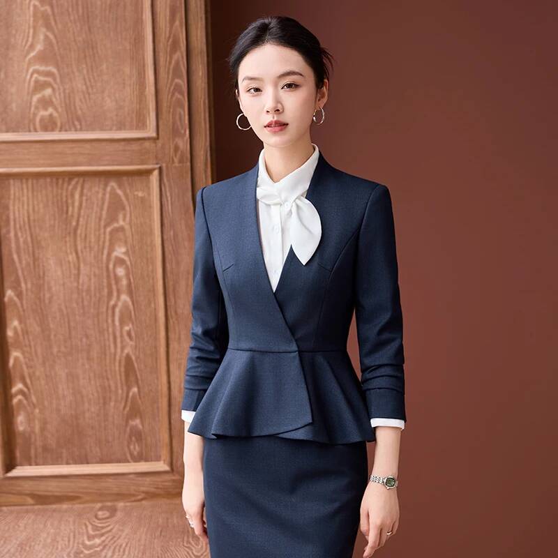 高品質生地の女性用フォーマルビジネススーツ、レディースオフィ - Women Formal Wear For Interview のレビューと価格
