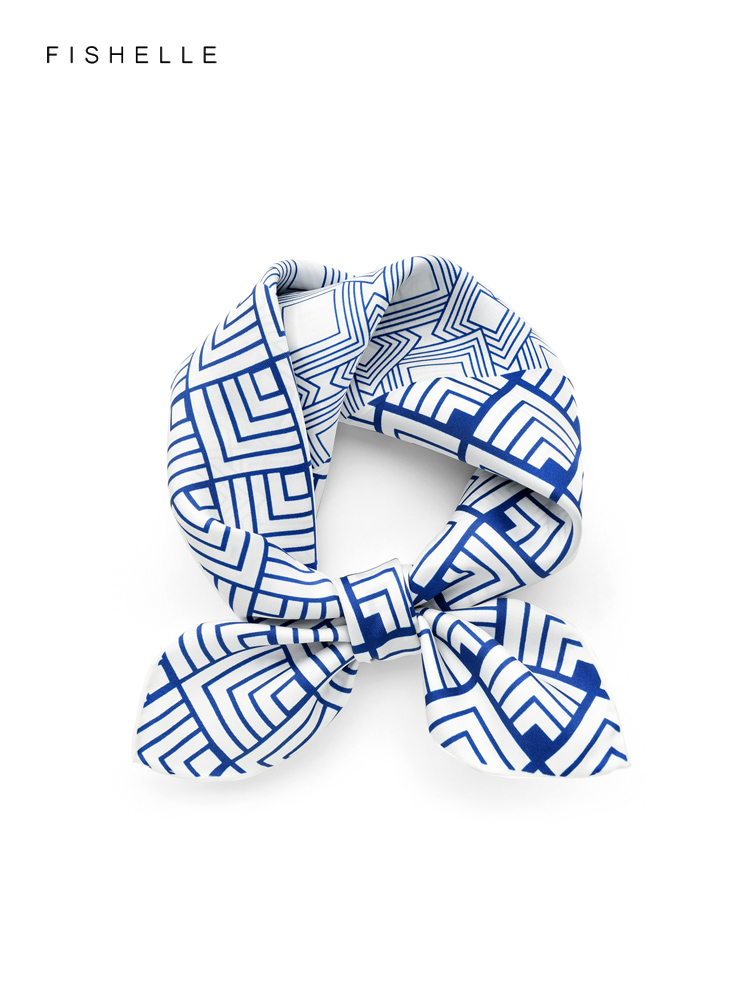 女性のための中国のクラシックなシルクスカーフ,天然シルクのス - Scarf Silk Neck のレビューと価格