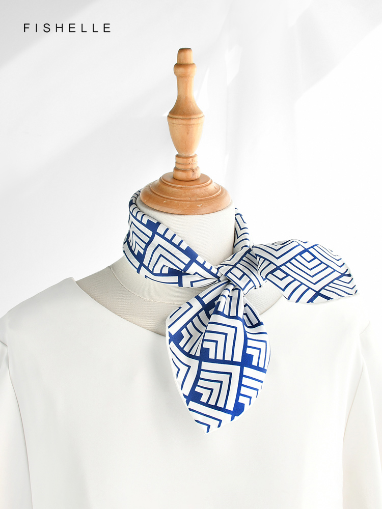 女性のための中国のクラシックなシルクスカーフ,天然シルクのス - Scarf Silk Neck のレビューと価格