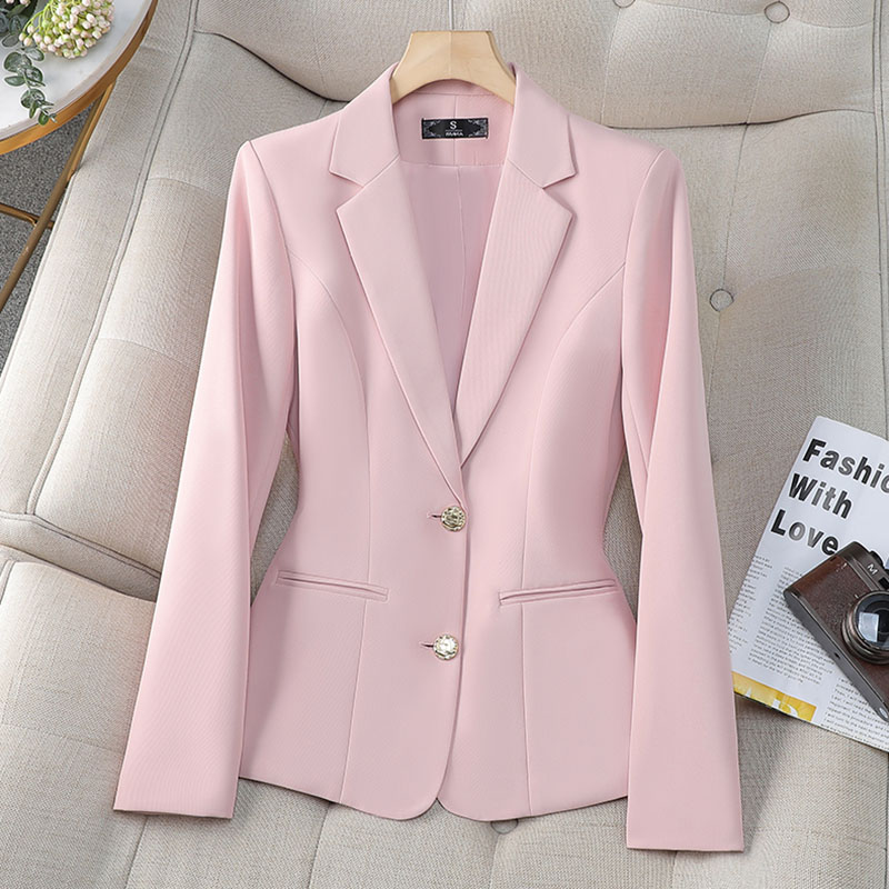 新しいファッション女性フォーマルブレザーレディースシングルブ - Women'S Office Formal Wear For Ladies のレビューと価格